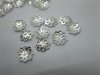 5000 Silver Plated Flower Bead Caps 7mm Size 5000 Silver Plated Flower Bead Caps 7mm Size