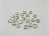 2500 Metal Flat Spacer beads Jewelry finding