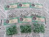 12Pkts Charms Ball Jingle Bell Beads Pendants 3Sizes Mixed