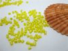 1Pack X 30000Pcs Yellow Bugles Glass Tube Beads 1Pack X 30000Pcs Yellow Bugles Glass Tube Beads