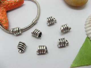 20pcs Tibetan Silver Snake Beads European Design Yw-pa-mb23