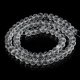 10Strand x 100Pcs Clear Rondelle Faceted Crystal Beads 6mm 10Strand x 100Pcs Clear Rondelle Faceted Crystal Beads 6mm