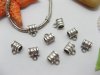 20pcs Tibetan Silver Barrel Beads European Design Yw-pa-mb78