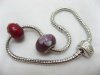 1X European Style Bracelets Bead Length 22cm 1X European Style Bracelets Bead Length 22cm