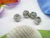 50pcs Metal Barrel Beads yw-ac-mb65