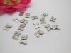 100Pcs Butterfly Shape Carved Spacer Beads Jewellery Finding