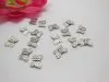 100Pcs Butterfly Shape Carved Spacer Beads Jewellery Finding