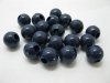 1Bag X 170Pcs Navyblue Round Beads 18mm dia.