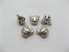 20 Alloy Girl Thread European Beads pa-m97