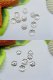 1000pcs Silver Plated Small Flower Bead Caps 6mm 1000pcs Silver Plated Small Flower Bead Caps 6mm
