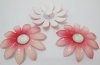 20Pcs Red Blossom Sunflower Hairclip Jewelry Finding Beads 6cm