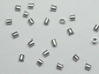 10000 Nickel Tube Crimp Beads 1.5mm