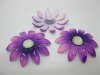 20Pcs Purple Blossom Sunflower Hairclip Jewelry Finding Beads 20Pcs Purple Blossom Sunflower Hairclip Jewelry Finding Beads