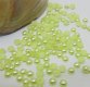 9500Pcs 3mm Lime Green Semi-Circle Simulated Pearl Bead Flatback 9500Pcs 3mm Lime Green Semi-Circle Simulated Pearl Bead Flatback