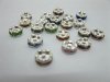 20X Rhinestone Rondelle Spacers Beads 6x3mm Mixed