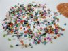 1Packs Bugles Glass Tube Beads Mixed Color