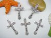 20pcs Metal Cross Charms yw-ac-mc12