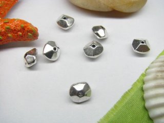 100pcs Metal Tiny Smooth Diamond Beads yw-ac-mb57