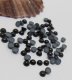 9500Pcs 3mm Black Semi-Circle Simulated Pearl Bead Flatback