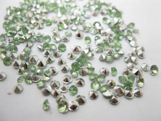 240gram (20000Pcs) Green Diamond Confetti Wedding Table Scatter