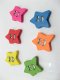 300 Smile Face Star Wooden Beads Mixed Color 300 Smile Face Star Wooden Beads Mixed Color
