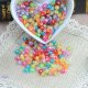 4000 Cleared Alphabet Letter Flat Round Spacer Beads 7mm Mixed
