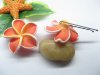20 Red Fimo Beads Frangipani Jewellery Finding 4.2cm 20 Red Fimo Beads Frangipani Jewellery Finding 4.2cm
