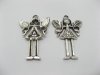 20 pcs Metal Pretty Girl Pendants yw-ac-mp3