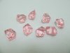 230X Pink Acrylic Ice Pieces Stones Wedding Party 230X Pink Acrylic Ice Pieces Stones Wedding Party