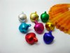 2500 Aluminium Jingle Bell Beads Pendants Charms 9x8mm