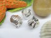 10 Silver Thread European Beads pa-m198 10 Silver Thread European Beads pa-m198