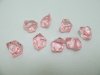 230X Pink Acrylic Ice Pieces Stones Wedding Party