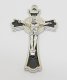 10X Enamel Black Charm Cross Pendant Jewellery Finding 7.7x4.6x1 10X Enamel Black Charm Cross Pendant Jewellery Finding 7.7x4.6x1