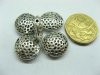 50 Tibetan Silver Round Bali Style Spacer Beads ac-ba-sp9 50 Tibetan Silver Round Bali Style Spacer Beads ac-ba-sp9