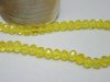 10Strand x 100Pcs Yellow Rondelle Faceted Crystal Beads 6mm 10Strand x 100Pcs Yellow Rondelle Faceted Crystal Beads 6mm