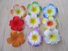 30 New Fabulous Foam Frangipani Flower 8x3.5cm Mixed