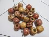 200 European Style Round Wooden Pony Beads DREADLOCK Hair Bead