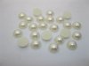 1000Pcs 10mm Ivory Semi-Circle Simulated Pearl Bead Flatback 1000Pcs 10mm Ivory Semi-Circle Simulated Pearl Bead Flatback