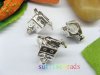10pcs Silver Plated Mouse Beads European Design yw-pa-tb46