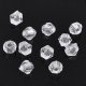 6200 Clear Faceted Bicone Beads Jewellery Finding 6mm