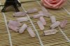 50X Rose Quartz Pendant Hexagon Prism Bead Charm for Necklace 50X Rose Quartz Pendant Hexagon Prism Bead Charm for Necklace