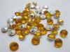 2000 Diamond Confetti 6.5mm Wedding Party Table Scatter-Yellow