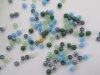 1000Pcs Glass Faceted Rondelle Beads 4-5mm Assorted