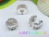 10 Silve Plated teech Stopper Bead Clip Fit European Bead