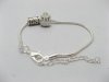 1 Snake Chain Bracelets Fits European 21cm pa-s3