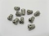 250 Charms Metal Carved Vase pendants finding