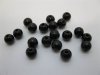 1000 Black Round Simulate Pearl Loose Beads 8mm