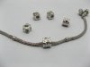20 Metal Thread European Beads With Rhinestone 20 Metal Thread European Beads With Rhinestone