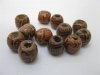 300Pcs Round Barrel European Style Pony Wooden be-w79 300Pcs Round Barrel European Style Pony Wooden be-w79