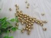 500Pcs Golden Round Spacer Beads Jewellery Finding 8mm